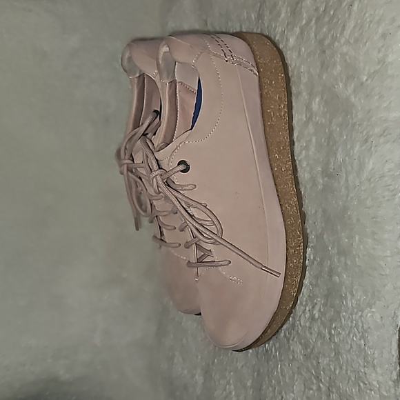 BIRKENSTOCK Honnef Women Low soft  Pink Sueded Leather Size 7.5 - Picture 2 of 12